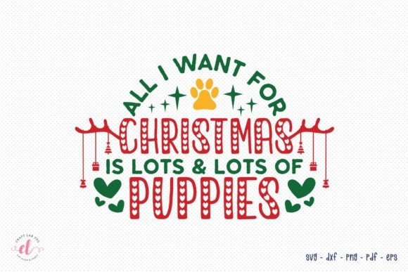 All I Want for Christmas SVG