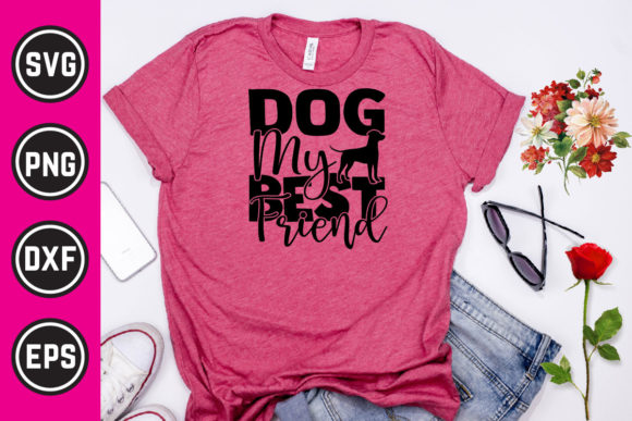 Dog Svg T Shirt Design 01